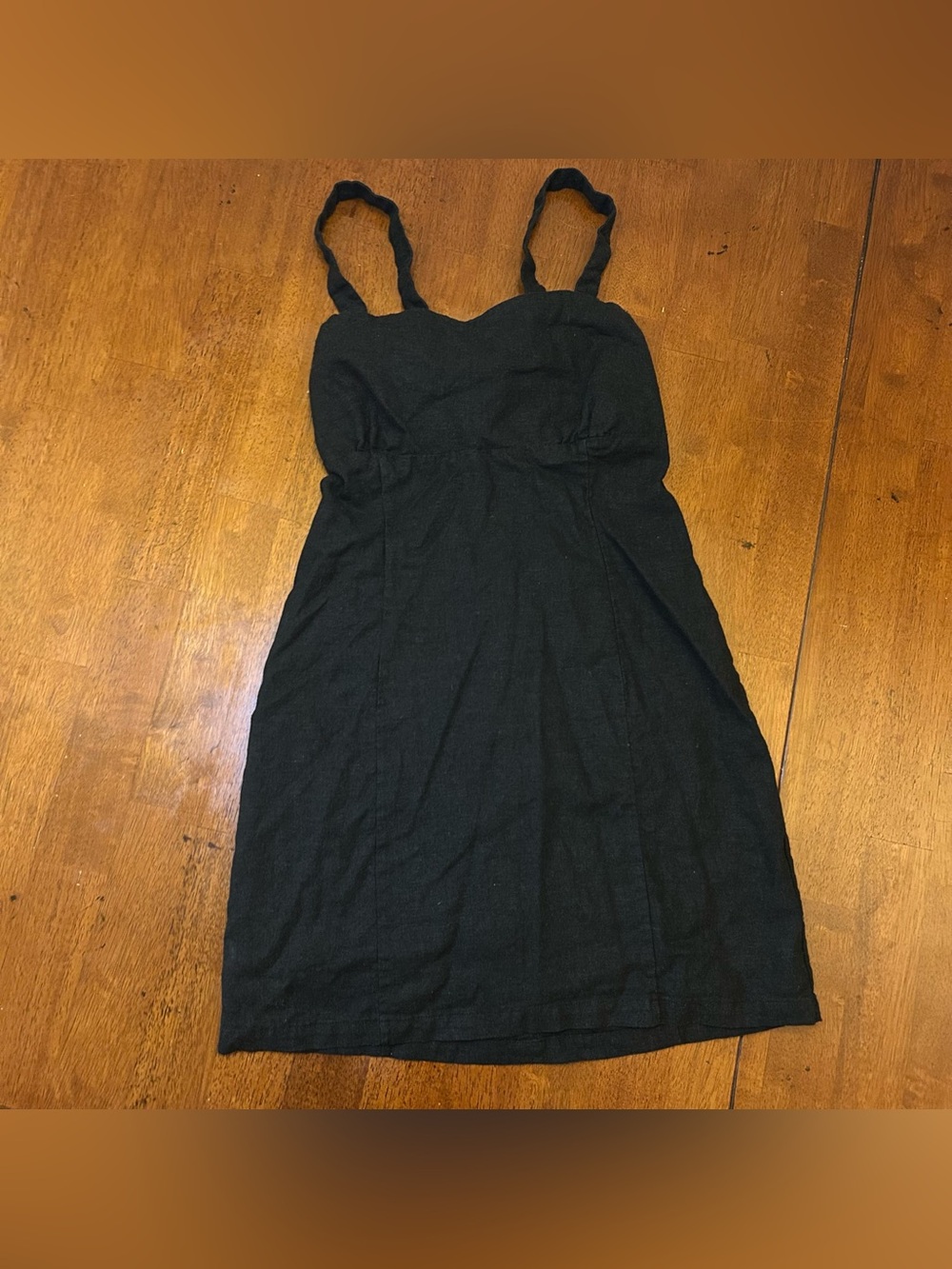 PacSun Black Linen Dress